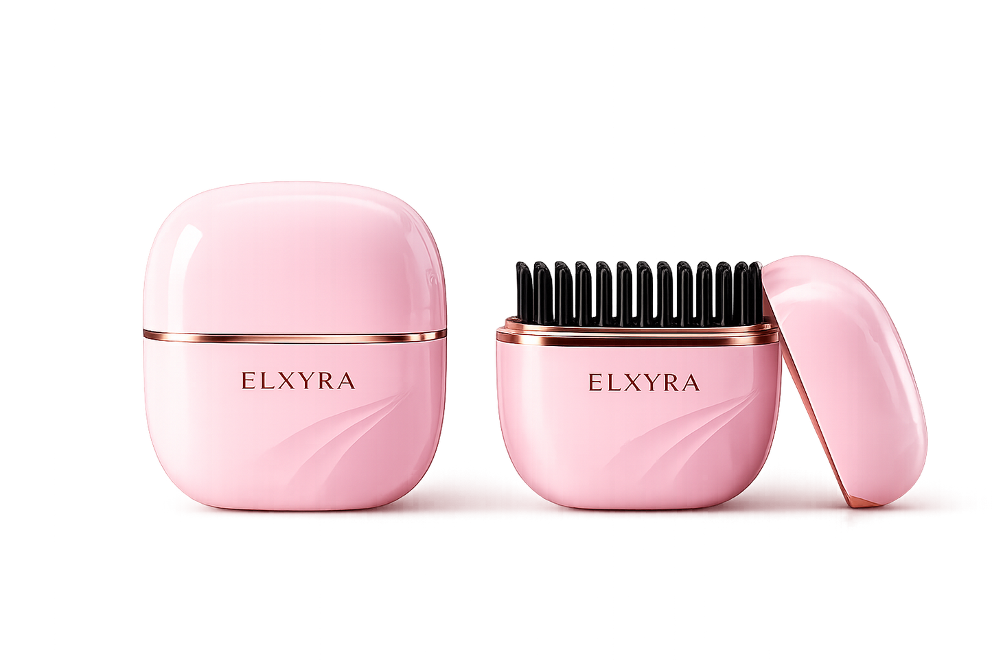 ELXYRA Minicomb — Cordless Heated Styling Brush