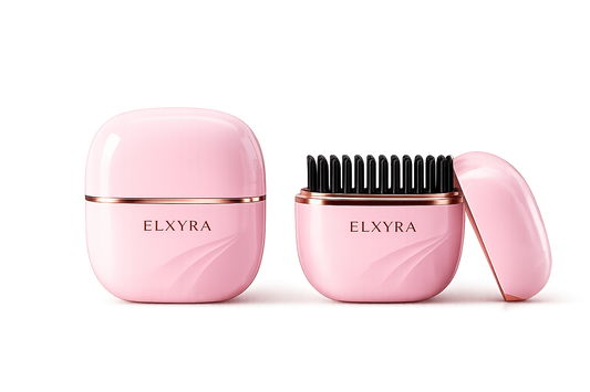 ELXYRA Minicomb — Cordless Heated Styling Brush